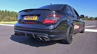 Mercedes C63 AMG w iPE Exhaust LOUDEST C63 EVER [upl. by Marlowe]