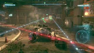 Arkham knight drescher bomb hard mode no damage and perfect combo [upl. by Ameehs]