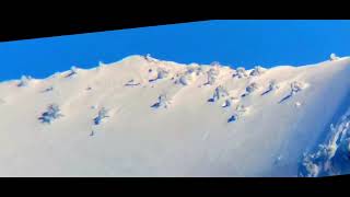 A Bigfoot Captured with Spotting Telescope Running in Deep Snow Up a Wasatch Mountain Peak [upl. by Frechette276]