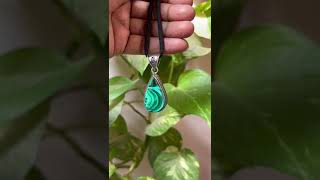 Chrysocolla Malachite pendant available 9810050030 [upl. by Cowen]