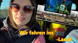 Wir fahren ins Legoland VLOG [upl. by Petrick]