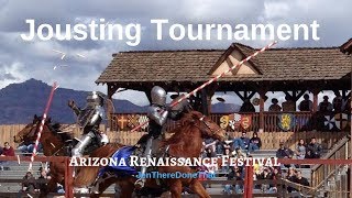 Jousting Tournament Highlights  Arizona Renaissance Festival 2019 [upl. by Llednav545]