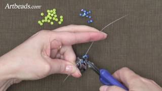 Artbeads MiniVid  DIY Custom Beaded Bails [upl. by Hally825]