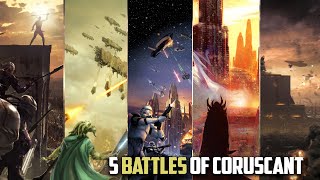 The 5 Times Coruscant Was Almost Destroyed [upl. by Eisserc311]