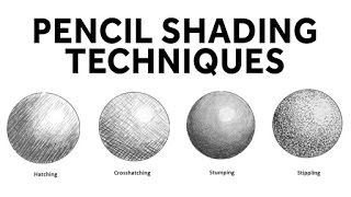 How To Shade With Pencil  Pencil Shading Techniques  Drawing Exercises  Basic Drawing Lessons [upl. by Eelnyl]