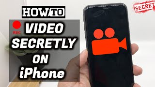 How to SECRETLY Record Videos on your iPhone with Screen OFF   iPhone Hacks [upl. by Ijok]