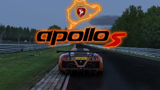 Gumpert Apollo S  Nurburgring Nordschleife Lap  Assetto Corsa [upl. by Merlina]