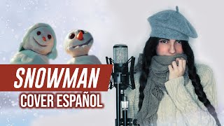 Sia  Snowman Cover Español  MIREE [upl. by Waine]