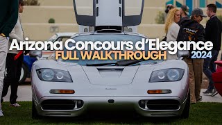 Complete Walkthrough  Arizona Concours dElegance 2024 [upl. by Irrok]