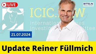 Reiner Fuellmich  20240721 – Update mit RA Katja Wörmer [upl. by Nenerb46]