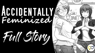 Accidentally Feminized  The Full Story Feature  genderbender transgender manga [upl. by Romeyn674]