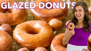 How To Make Glazed Donuts  Soft and Fluffy Donut Recipe [upl. by Myles]