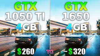 GTX 1050 Ti vs GTX 1650  Test in 2022 [upl. by Roskes]