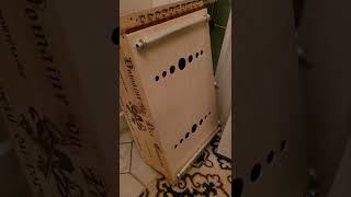 Wine crate Aeolian harp [upl. by Rexanne486]