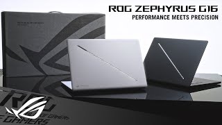 2024 ROG Zephyrus G16  Official unboxing video  ROG [upl. by Abell482]