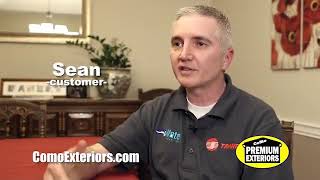 Columbia MO Roofing Siding amp Window Replacement Testimonials  CoMo Premium Exteriors [upl. by Yelad]