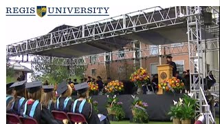 Regis University 2015 Graduate Commencement Masters Degree [upl. by Currey]