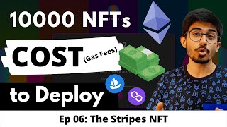 Cost for deploying 10000 NFTs on Opensea  Ethereum Polygon Gas Fees by Ali Solanki [upl. by Yarahs310]