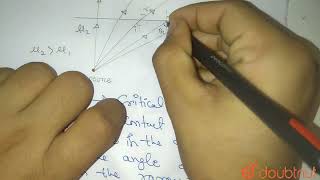 Define critical angle and give its relation with refractive index  CLASS 12  OPTICS  PHYSIC [upl. by Alick279]