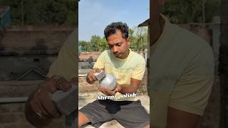 2 aluminium foil use ￼Karke ￼￼Big mirror polished ball Bengali mini blog shorts😳 [upl. by Groveman]