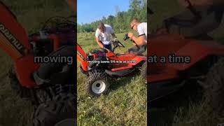 600cc 2stroke lawn mower [upl. by Ialohcin]