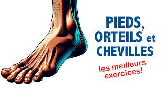 Pieds orteils et chevilles les meilleurs exercices  en temps réel [upl. by Salesin318]