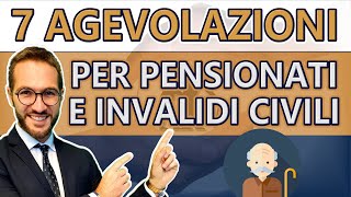 PENSIONI BONUS  7 BONUS PER I PENSIONATI ED INVALIDI CIVILI  come ottenerli [upl. by Ignatia]