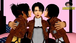 LEVI PENGEN ENA ENA 💦 ATTACK ON TITAN SHIPPOOP [upl. by Frey]