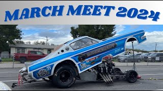 Famoso March Meet 2024 TOP FUEL Nostalgia [upl. by Jensen269]