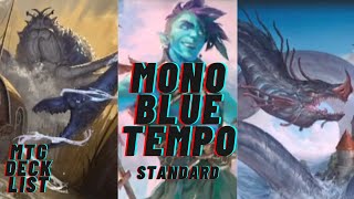 Discounting Our Powerful Creatures Duskmourn Standard Mono Blue Tempo MTG Arena [upl. by Zorana]