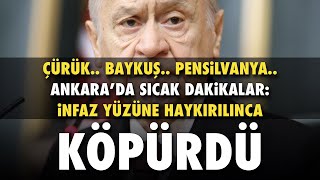 ÇÜRÜK BAYKUŞ PENSİLVANYA ANKARA’DA SICAK DAKİKALAR İNFAZ YÜZÜNE HAYKIRILINCA KÖPÜRDÜ [upl. by Aineval]