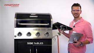 How to with Megamaster Episode 10 – How to assemble your gas braai [upl. by Anirbes]