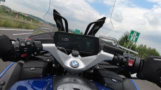 BMW R 1250 RT Top Speed [upl. by Ahseikram]