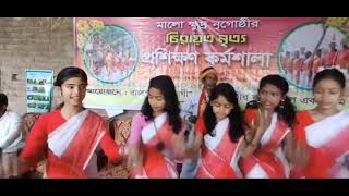 Malo Traditional DanceDeyare deya UchaiPanchbibiJoypurhatKNCA Rajshahi [upl. by Ycats]