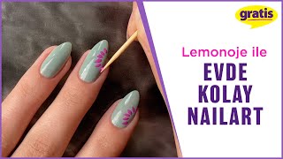 Evde Nail Art  aytenyilmazzz  Gratis [upl. by Sarge890]