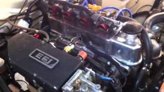 Mk2 Cortina injection first start [upl. by Kara]