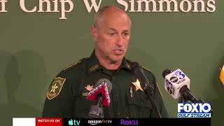 Escambia County Sheriff’s Office press conference on Wedgewood Community Center shooting [upl. by Lourdes]