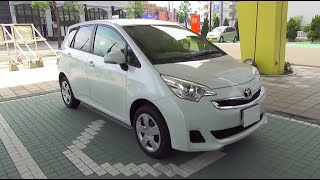 2014 New TOYOTA Ractis  Exterior amp Interior [upl. by Yaffit]