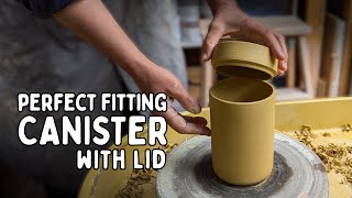 How to make canisters with lids that always fit perfectly [upl. by Kam852]