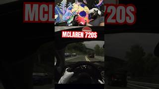 McLaren 720s Chased by Ferrari 458 Italia Through Traffic in VR [upl. by Adnilab]