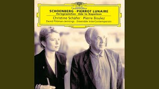 Schoenberg Pierrot Lunaire Op 21 1912  Part 3  XIX Serenade [upl. by Olympie]