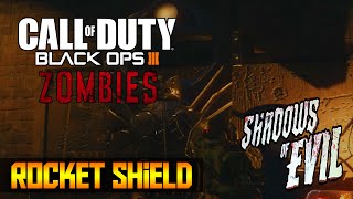 Shadows of Evil  How to build the Zombie Shield Black Ops 3 Zombies [upl. by Anon]