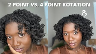 I SWITCHED to the 2 POINT ROTATION Microlocs Update [upl. by Kingsbury368]