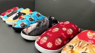 Top Personalized Slippers Collection of 2024  Custom Slippers for Besties [upl. by Otipaga739]