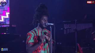 Chronixx performs live  Black is beautiful in Kenya Nairobi Chronology tour [upl. by Lleoj]