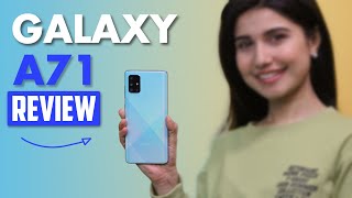 Samsung Galaxy A71 Review After a Month [upl. by Alleras309]