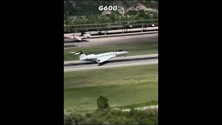 Gulfstream G600 precious landing capabilities on full display ☁️🛩 wedontneedanotherherotina [upl. by Nivra]