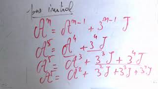 Algèbre linéaire  Démonstration par récurrence dune puissance matricielle [upl. by Letsyrc]