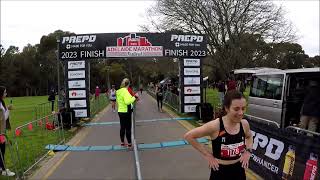 27823 PREPD Adelaide Marathon finish line [upl. by Ermeena266]