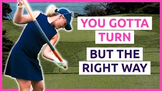 Golfswing You gotta turn – but the right way [upl. by Eirena]